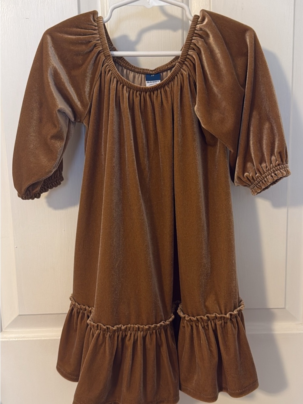 Old Navy Brown Velvet Kids Costume Dress